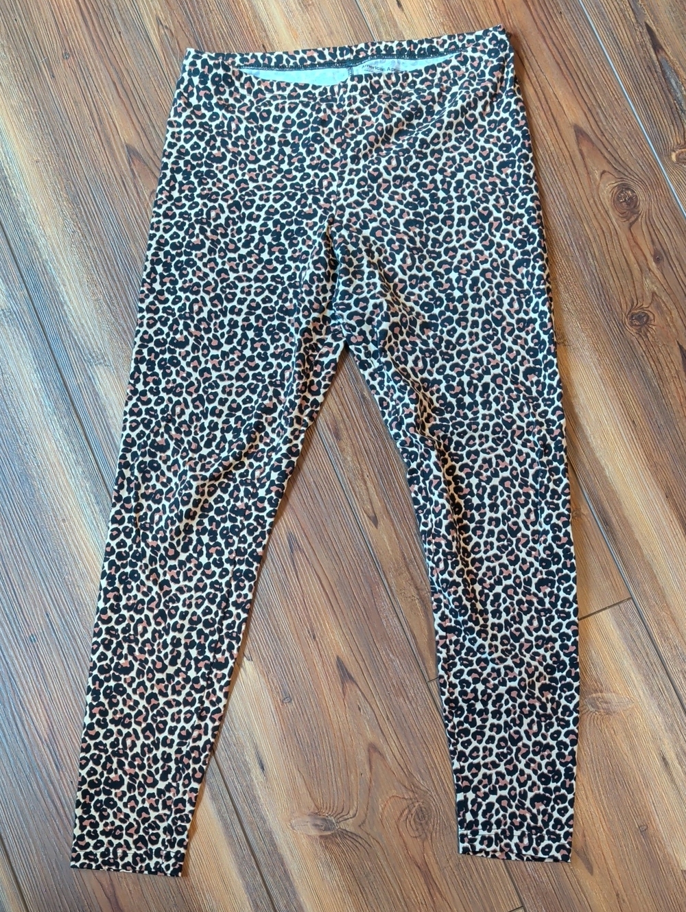 American Apparel Leopard-Print Leggings